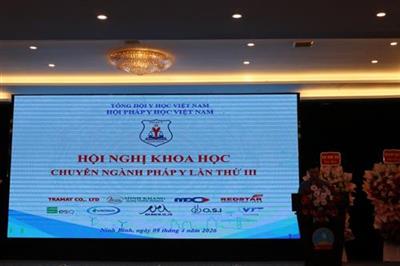 HỘI NGHỊ KHOA HỌC CHUYÊN NGHÀNH PHÁP Y LẦN THỨ III